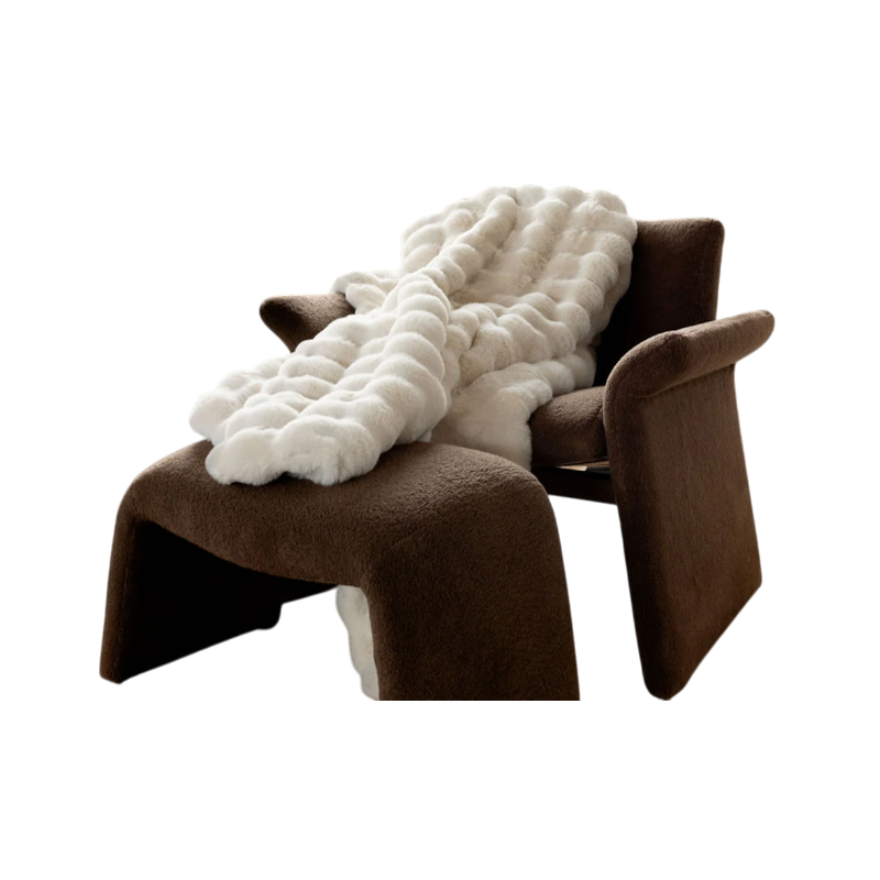 Cozy Earth Bubble Cuddle Blanket - Oversize Throw