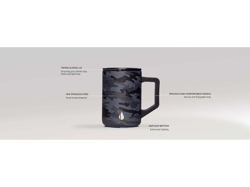 Elemental Summit 16oz Mug - Camo