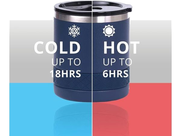 Elemental Recess 10oz Rocks Tumbler - Navy Blue