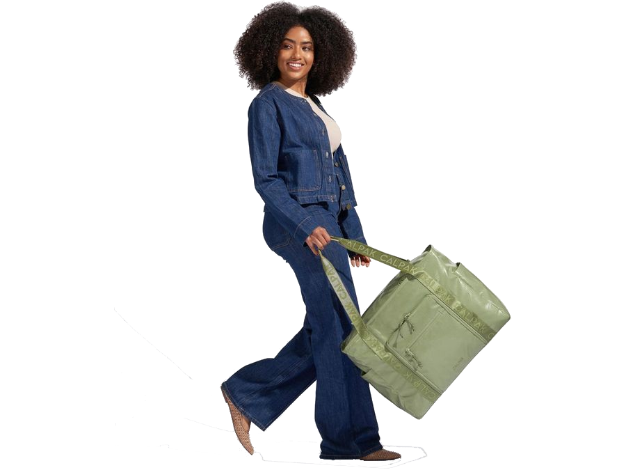 Calpak Terra 35L Water Resistant Zippered Tote Bag in Blossom