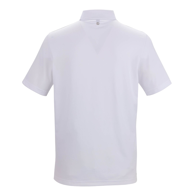 Men's STITCH® Solid Short Sleeve Pique Polo