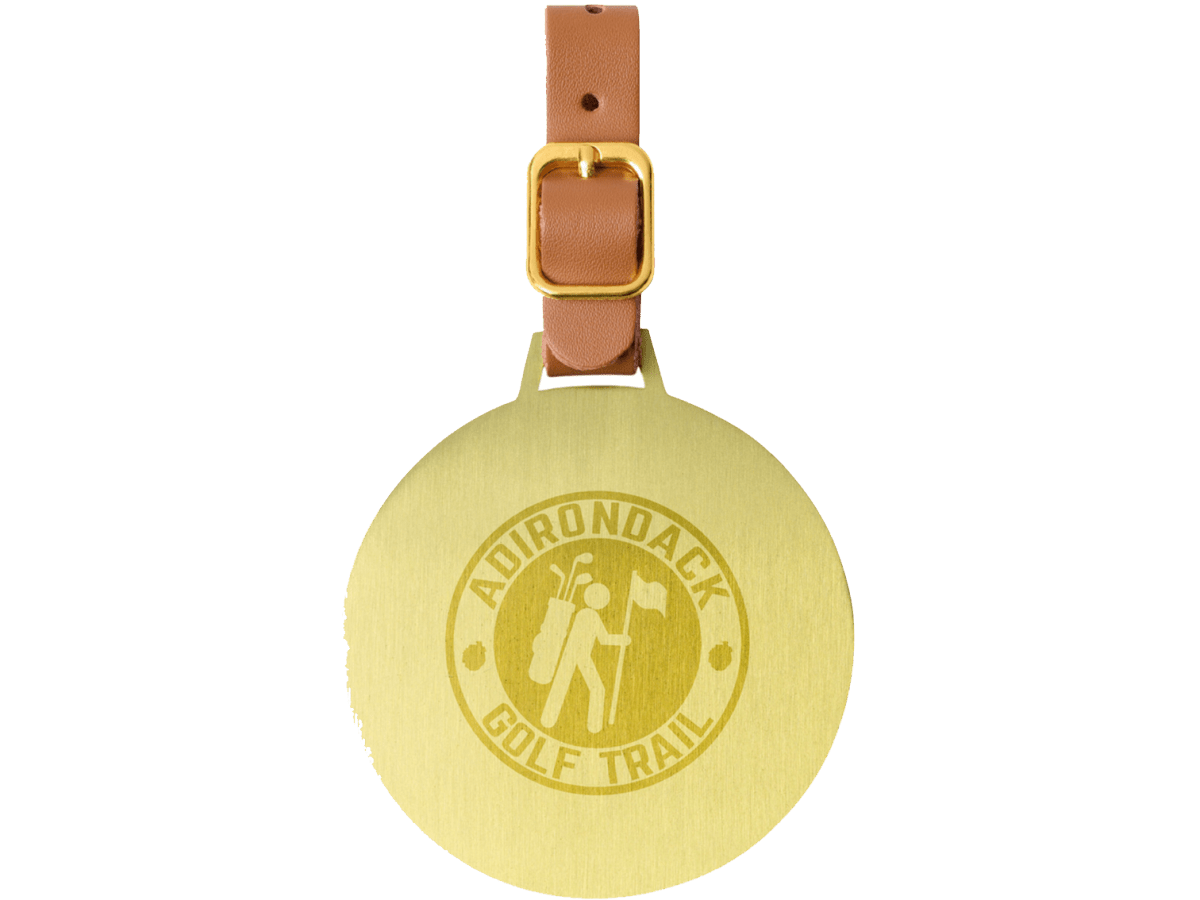 Ahead Large Round Golf Bag Tag - Golf Accessories - SwagWear