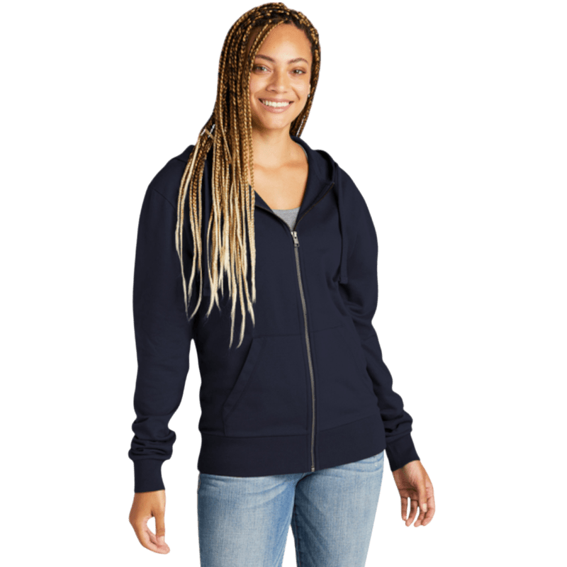 Allmade® Unisex Organic French Terry Full - Zip Hoodie - Full - Zip Hoodies - SwagWear