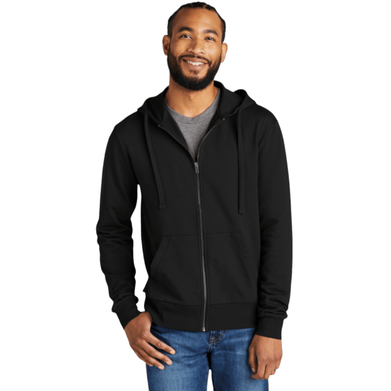 Allmade® Unisex Organic French Terry Full-Zip Hoodie - Full-Zip Hoodies - SwagWear