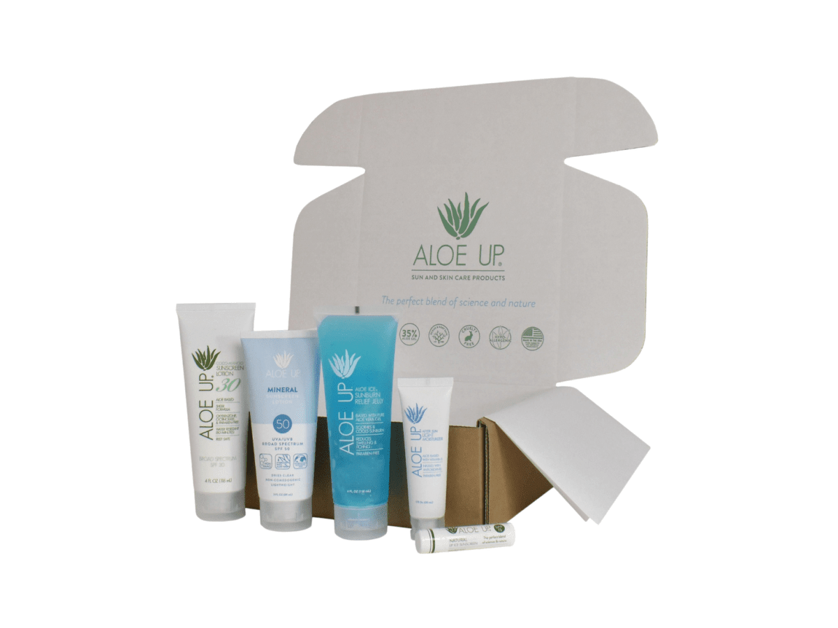 Aloe Up Aloe Up Day Spa Travel Kit - Aloe/Lotion Kits - SwagWear