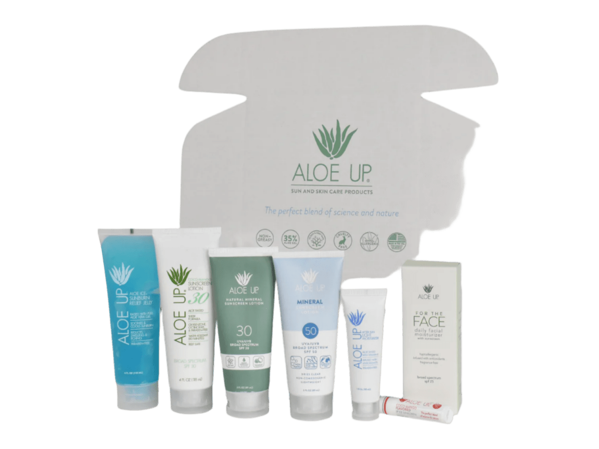 Aloe Up Aloe Up Vacation Spa Travel Kit - Aloe/Lotion Kits - SwagWear