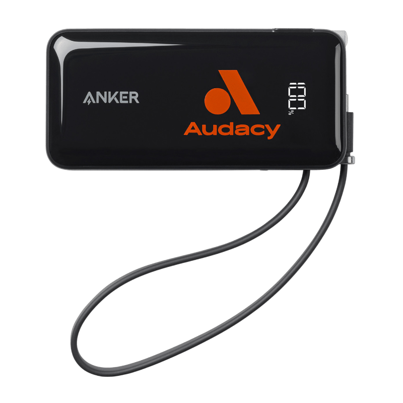 Anker Power Bank (10K, Fusion, Built - In Cable) - Wireless Power Banks - SwagWear