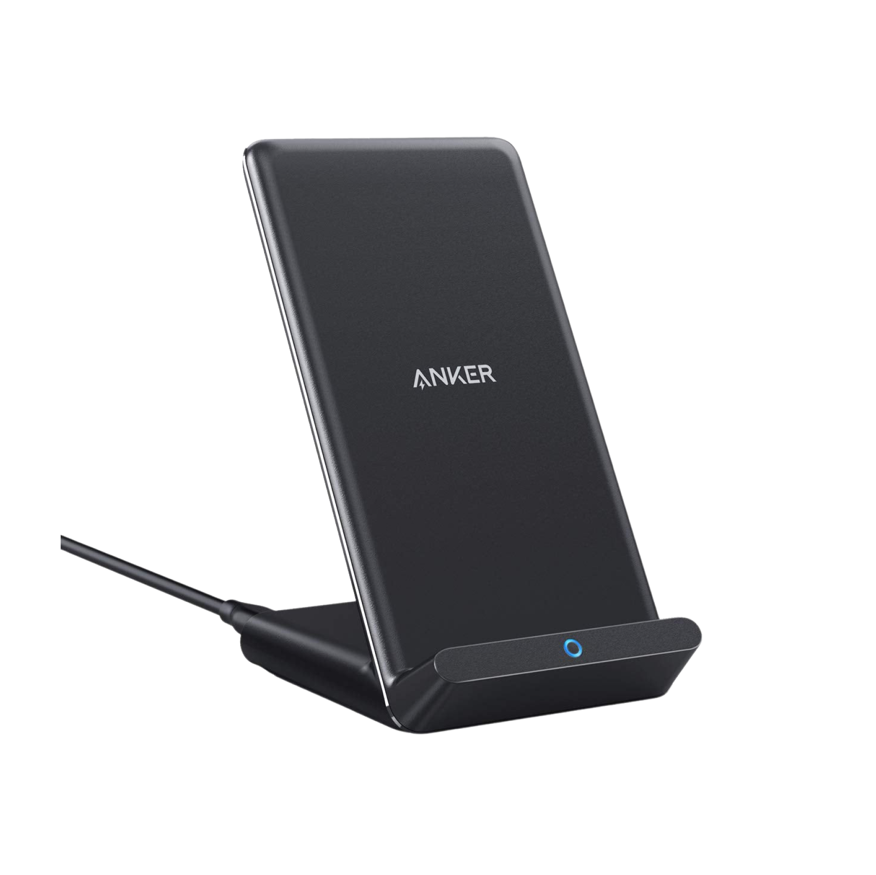 Anker® PowerWave 10W Stand with Charger - Black - Charging Stands