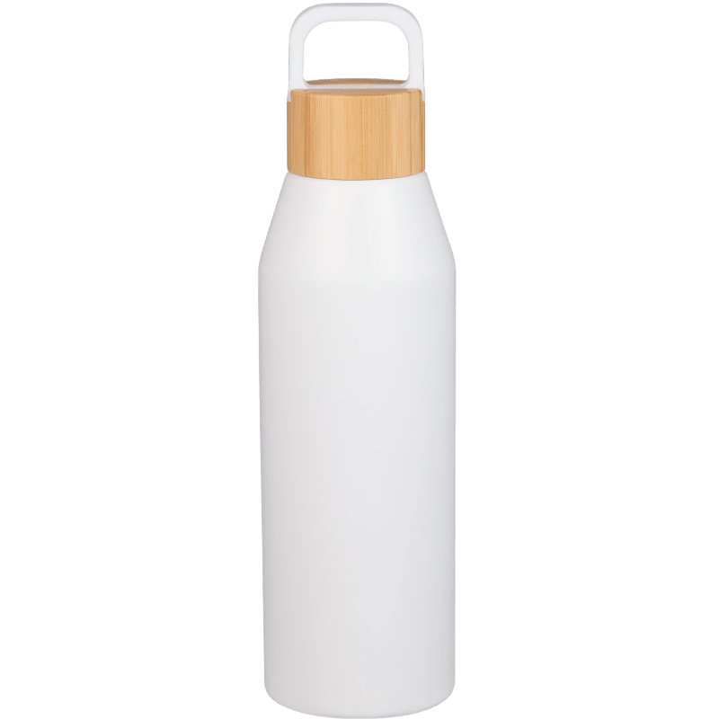 Aspen 24 oz Recycled Bottle with FSC® Bamboo Lid - Water Bottles - SwagWear