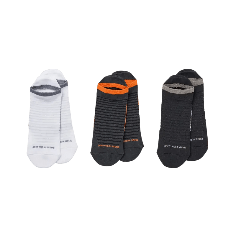 Athletic No Show Sock - Multi Pack - Socks - SwagWear