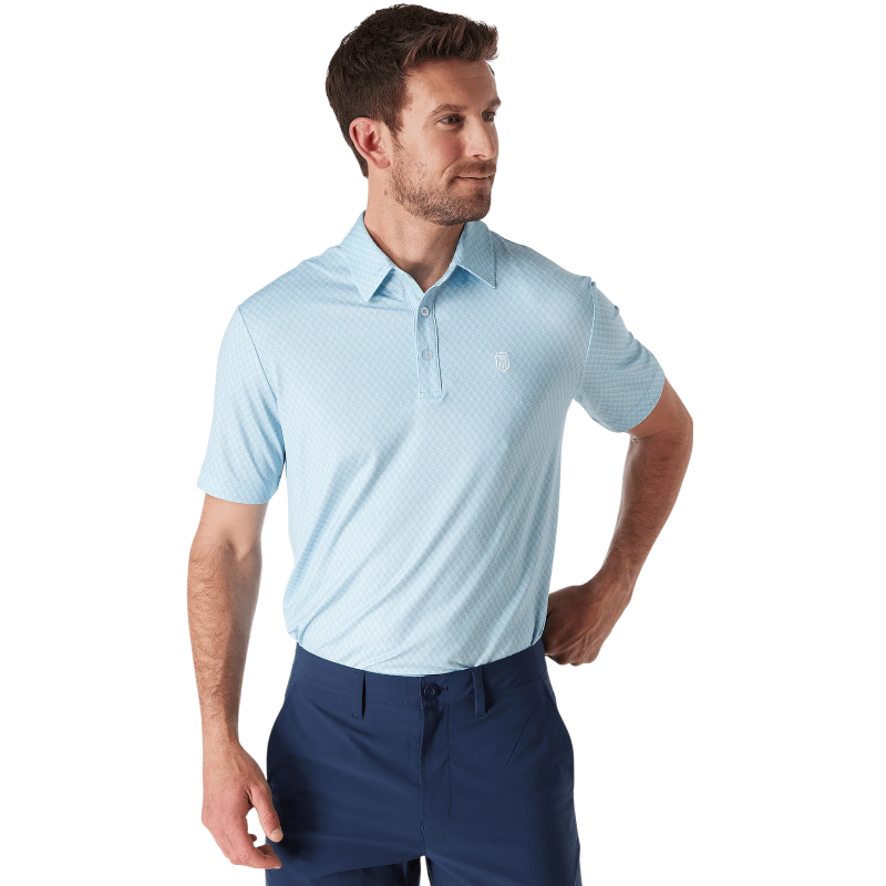 Athletic Tech Printed Polo
