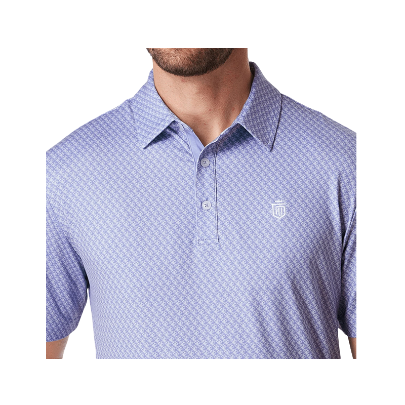 Athletic Tech Printed Polo