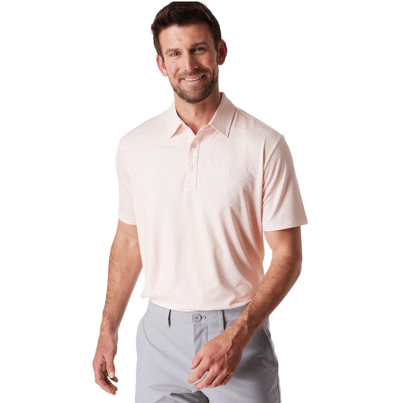 Athletic Tech Printed Polo