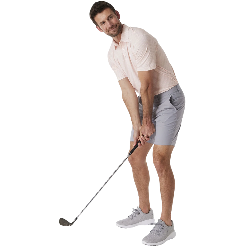 Athletic Tech Printed Polo