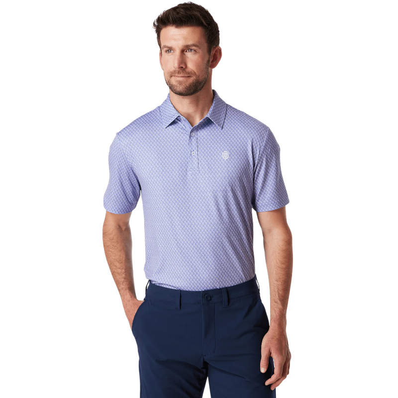 Athletic Tech Printed Polo