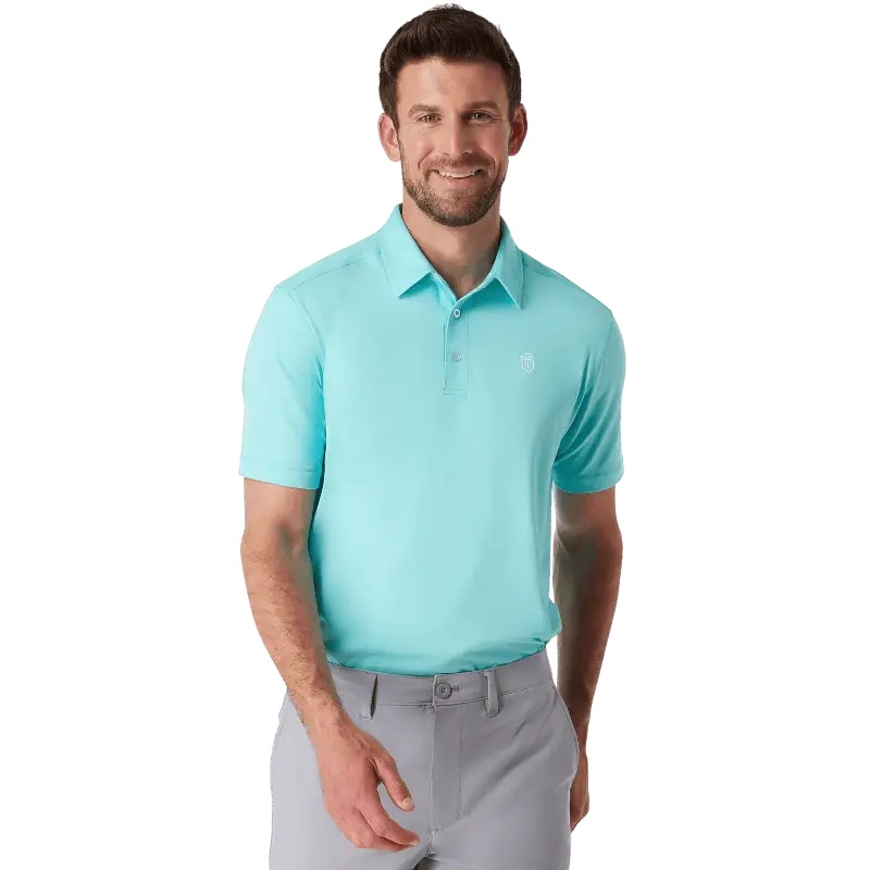 Athletic Tech Printed Polo - Polos - SwagWear