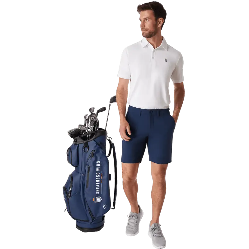 Athletic Tech Printed Polo - Polos - SwagWear