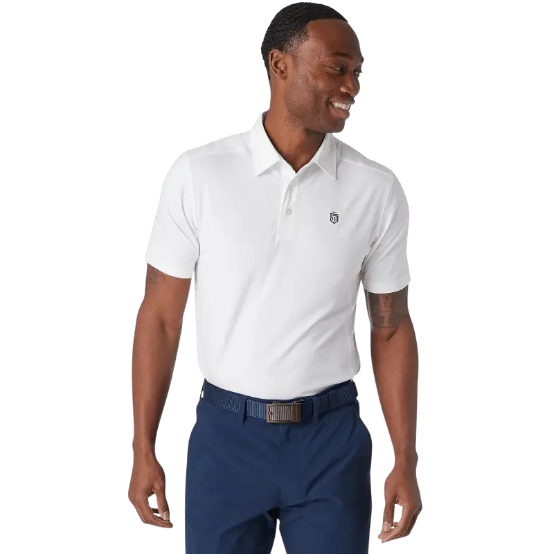 Athletic Tech Printed Polo - Polos - SwagWear