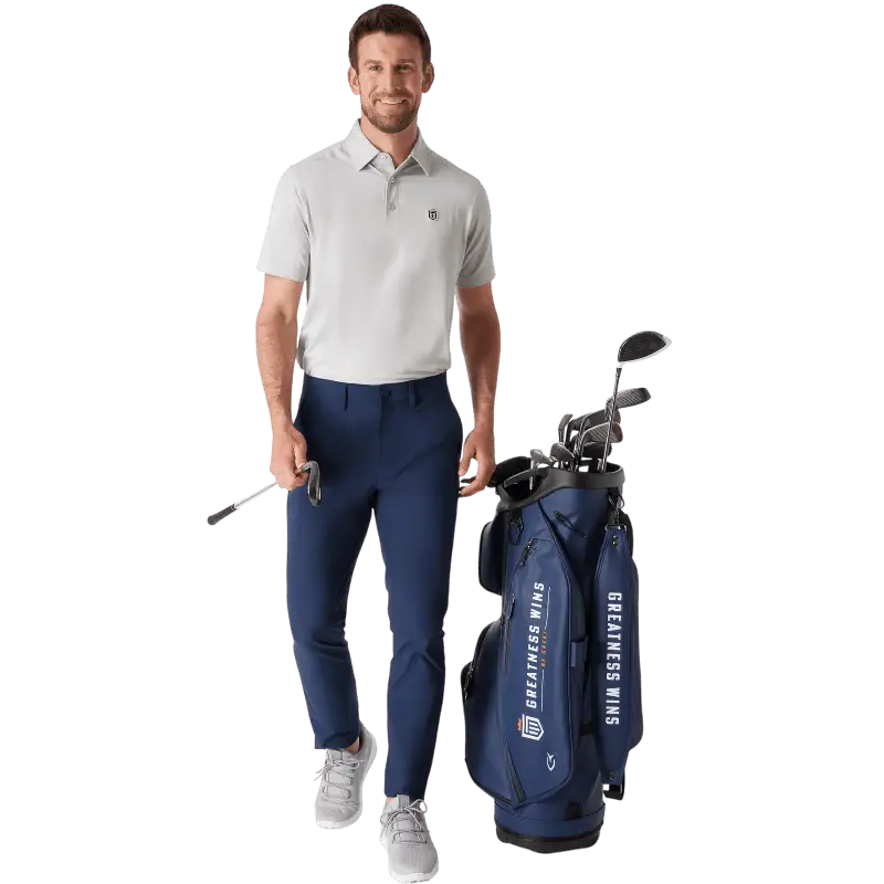 Athletic Tech Printed Polo - Polos - SwagWear