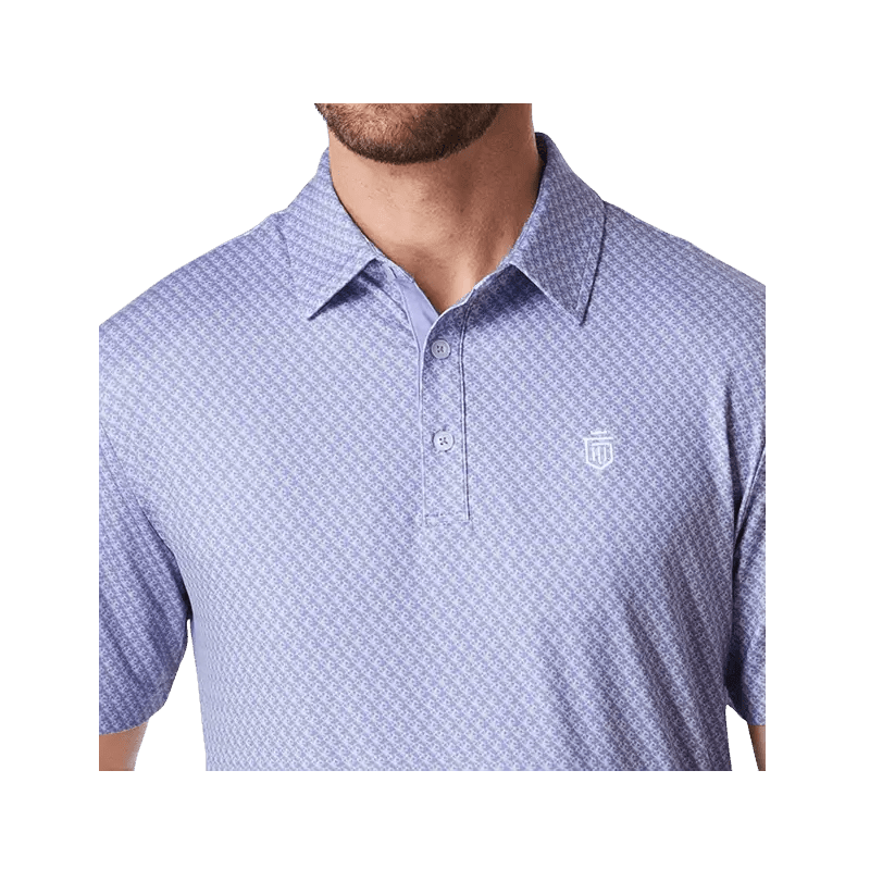 Athletic Tech Printed Polo - Polos - SwagWear