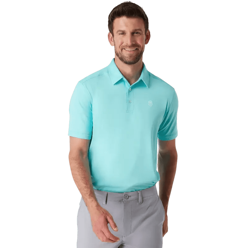 Athletic Tech Printed Polo - Polos - SwagWear