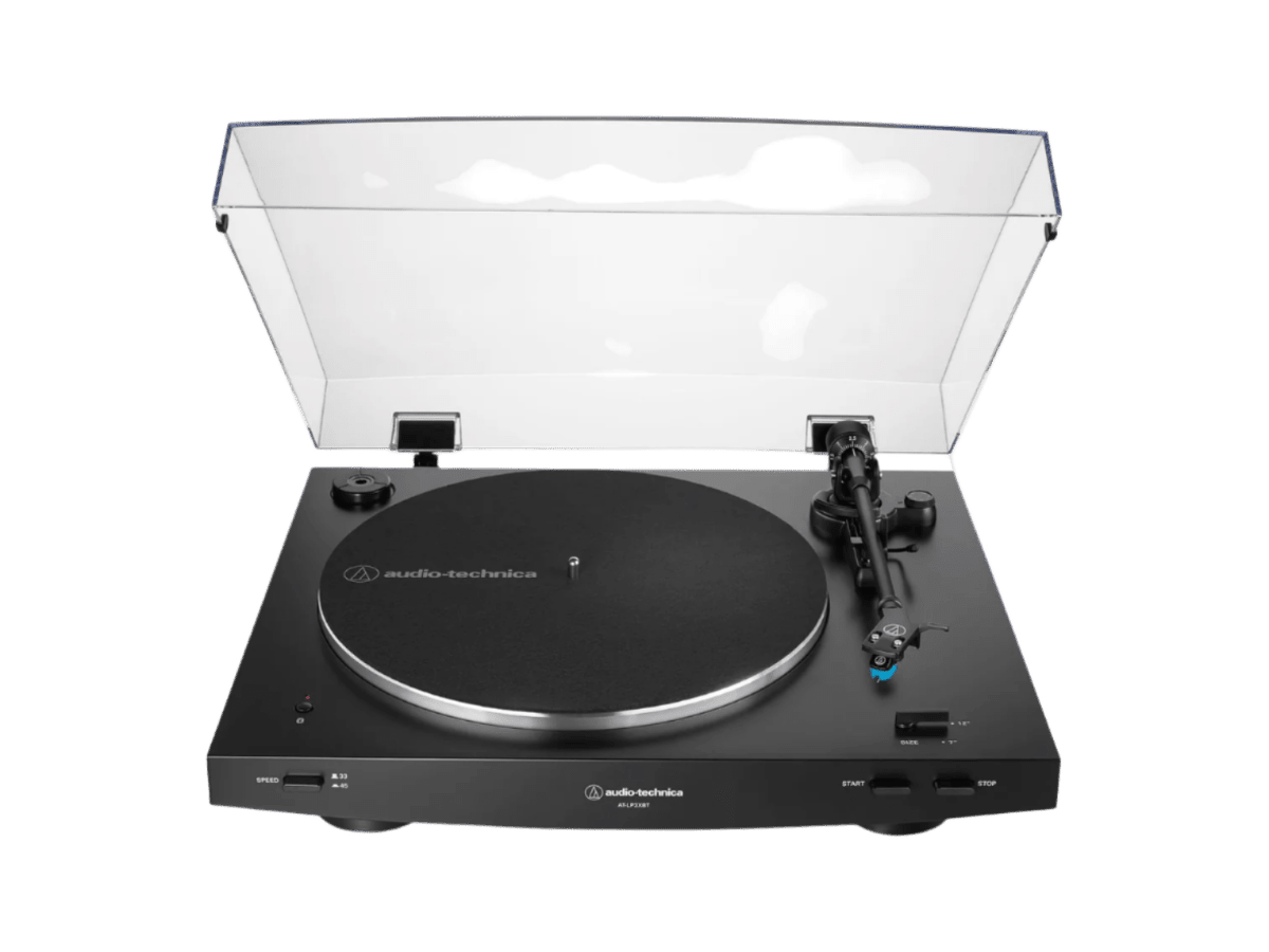Audio-Technica Automatic Belt-Drive Turntable (Wireless & Analog) - Black - Turntables - SwagWear