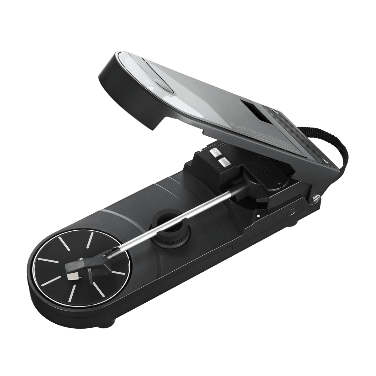 Audio-Technica Sound Burger Portable Bluetooth Turntable - Black - Speakers - SwagWear