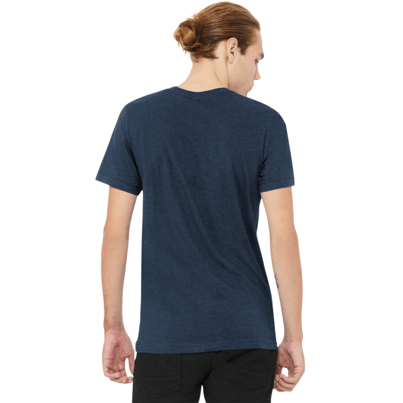BELLA+CANVAS® Unisex Heather CVC V - Neck Tee - T-Shirts - SwagWear