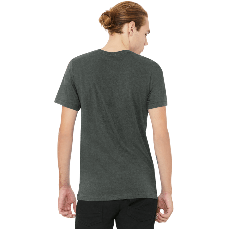BELLA+CANVAS® Unisex Heather CVC V - Neck Tee - T-Shirts - SwagWear