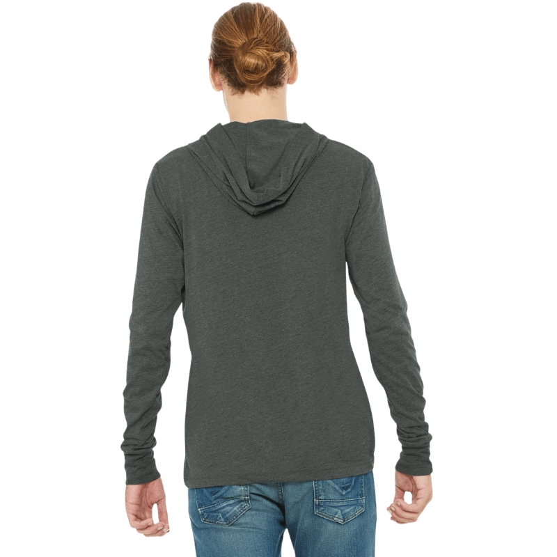 BELLA+CANVAS ® Unisex Jersey Long Sleeve Hoodie - Hoodies - SwagWear