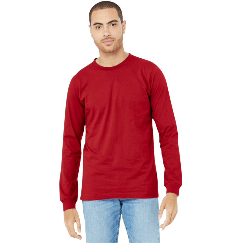 BELLA+CANVAS ® Unisex Jersey Long Sleeve Tee - Long - Sleeved T-Shirts - SwagWear