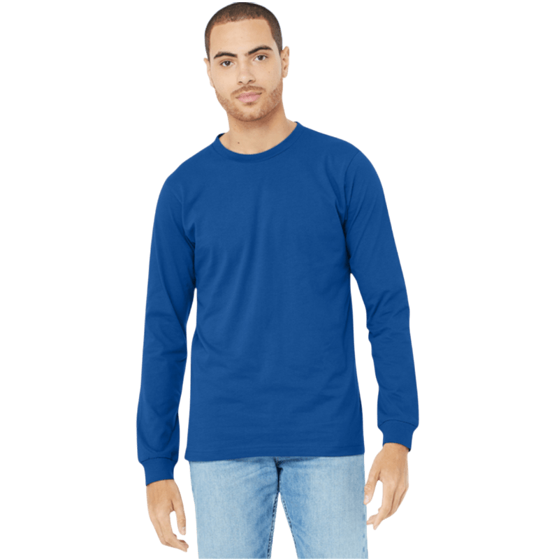 BELLA+CANVAS ® Unisex Jersey Long Sleeve Tee - Long - Sleeved T-Shirts - SwagWear