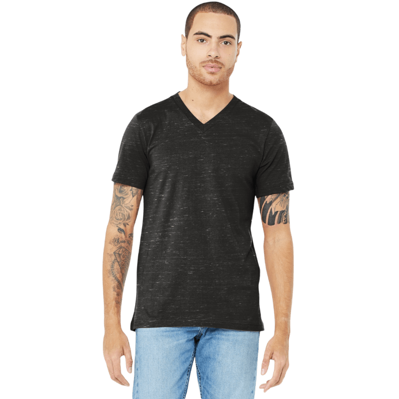 BELLA+CANVAS ® Unisex Jersey Short Sleeve V - Neck Tee - T-Shirts - SwagWear