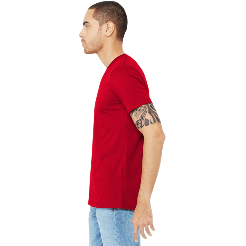 BELLA+CANVAS ® Unisex Jersey Short Sleeve V - Neck Tee - T-Shirts - SwagWear