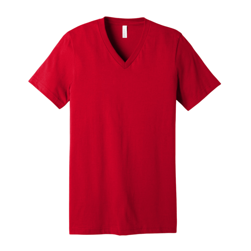 BELLA+CANVAS ® Unisex Jersey Short Sleeve V - Neck Tee - T-Shirts - SwagWear