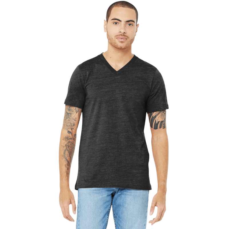 BELLA+CANVAS ® Unisex Jersey Short Sleeve V - Neck Tee - T-Shirts - SwagWear