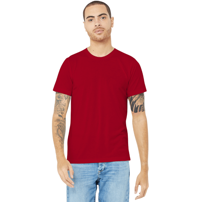 BELLA+CANVAS ® Unisex Made In The USA Jersey Short Sleeve Tee - T-Shirts - SwagWear