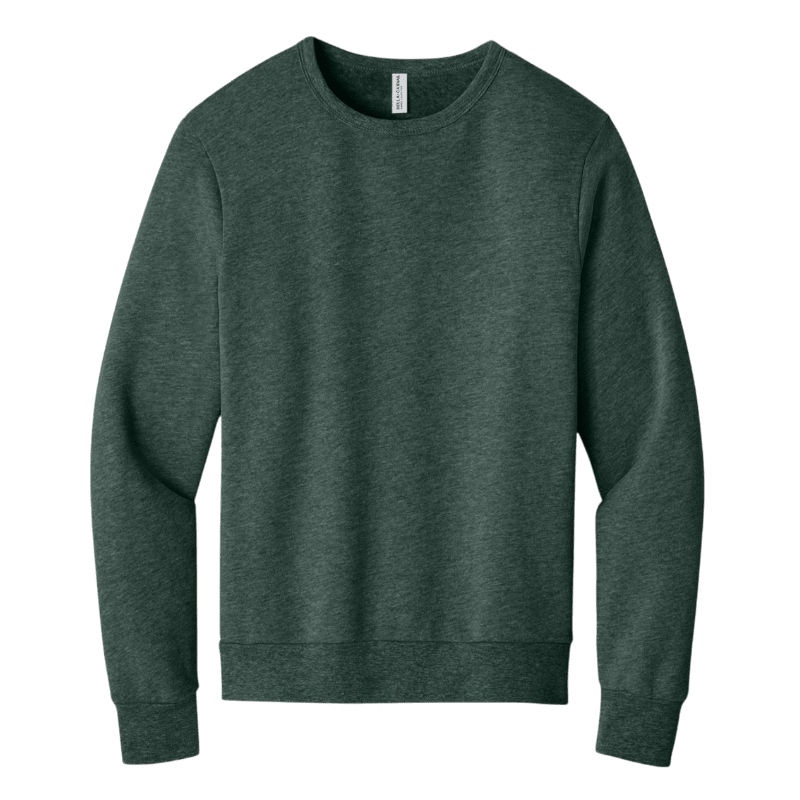 BELLA+CANVAS® Unisex Sponge Fleece Classic Crewneck Sweatshirt - Sweatshirts - SwagWear
