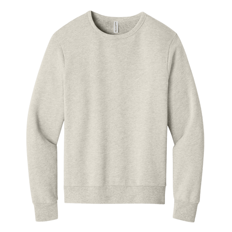 BELLA+CANVAS® Unisex Sponge Fleece Classic Crewneck Sweatshirt - Sweatshirts - SwagWear