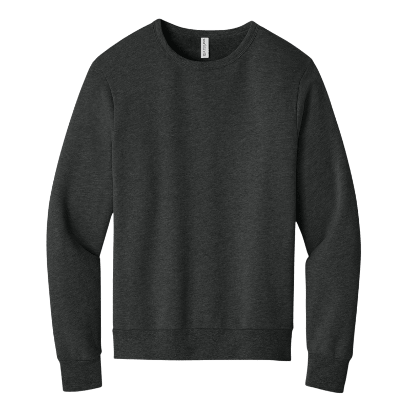 BELLA+CANVAS® Unisex Sponge Fleece Classic Crewneck Sweatshirt - Sweatshirts - SwagWear