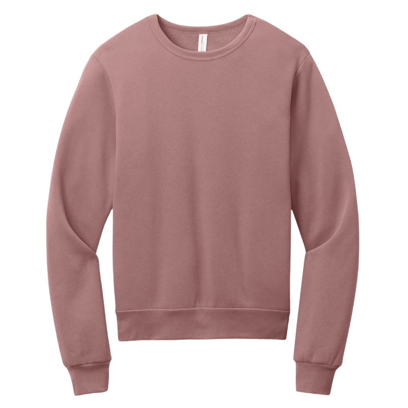 BELLA+CANVAS® Unisex Sponge Fleece Classic Crewneck Sweatshirt - Sweatshirts - SwagWear