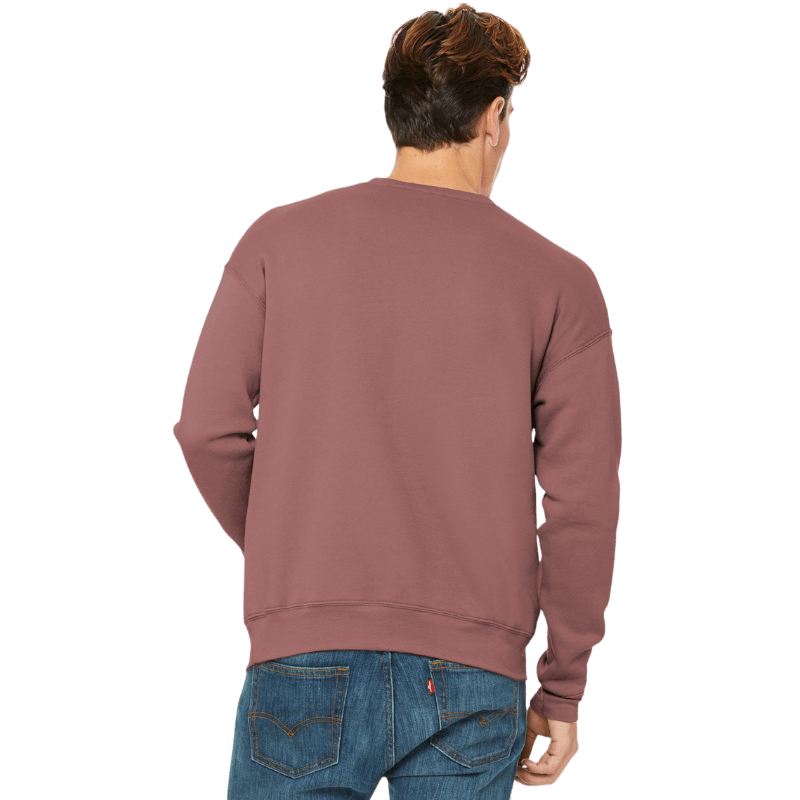 BELLA+CANVAS ® Unisex Sponge Fleece Drop Shoulder Sweatshirt - Sweatshirts - SwagWear