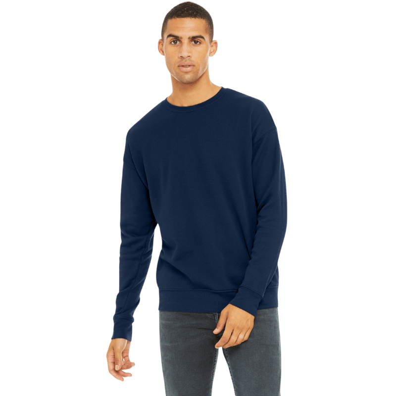 BELLA+CANVAS ® Unisex Sponge Fleece Drop Shoulder Sweatshirt - Sweatshirts - SwagWear