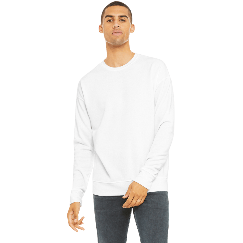 BELLA+CANVAS ® Unisex Sponge Fleece Drop Shoulder Sweatshirt - Sweatshirts - SwagWear
