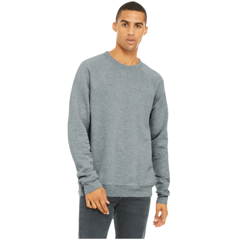 BELLA+CANVAS ® Unisex Sponge Fleece Raglan Sweatshirt - Sweatshirts - SwagWear