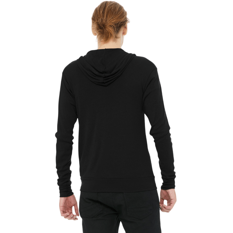 BELLA+CANVAS ® Unisex Triblend Full - Zip Lightweight Hoodie - Full - Zip Hoodies - SwagWear