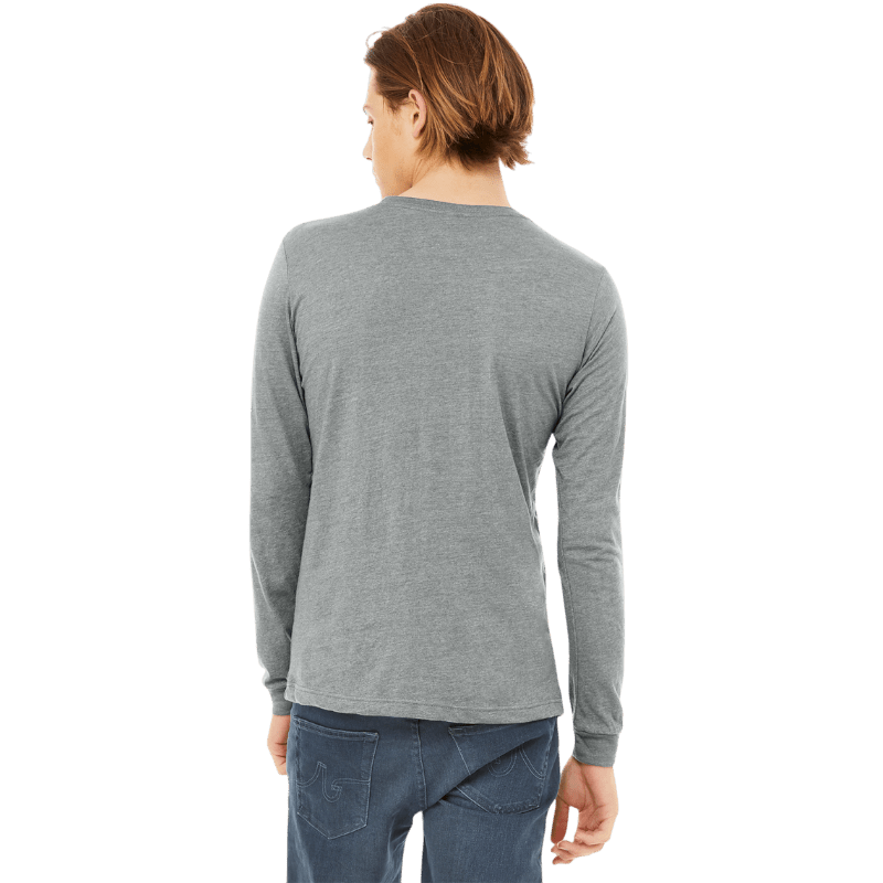 BELLA+CANVAS® Unisex Triblend Long Sleeve Tee - Long - Sleeved T-Shirts - SwagWear
