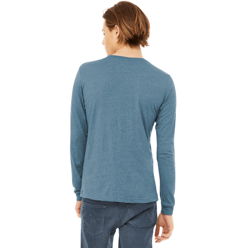 BELLA+CANVAS® Unisex Triblend Long Sleeve Tee - Long - Sleeved T-Shirts - SwagWear