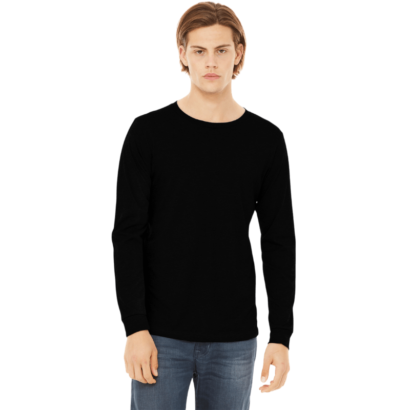 BELLA+CANVAS® Unisex Triblend Long Sleeve Tee - Long - Sleeved T-Shirts - SwagWear