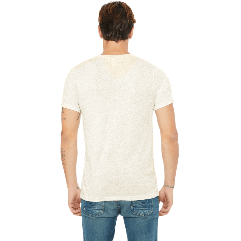 BELLA+CANVAS ® Unisex Triblend Short Sleeve V - Neck Tee - T-Shirts - SwagWear